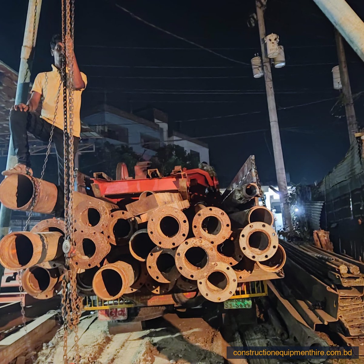 Night site operations